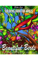 Coloring Book for Adults - Beautiful Birds