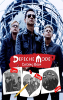 Depeche Mode Lines Spirals Hearts Coloring Book