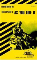 Cliffsnotes on Shakespeare's as You Like It