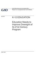 K-12 Education