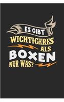 Es gibt wichtigeres als Boxen nur was?