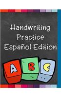 Handwriting Practice Español Edition