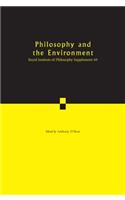 Philosophy and the Environment