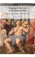 Singing to the Lyre in Renaissance Italy
