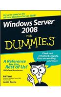 Windows Server 2008 For Dummies