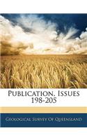 Publication, Issues 198-205