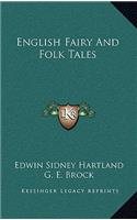 English Fairy and Folk Tales