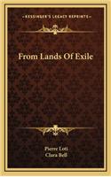 From Lands of Exile