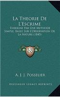 Theorie De L'Escrime