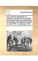 The Oriental Miscellany