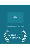 Letters - Scholar's Choice Edition