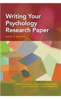 Writing Your Psychology Research Paper