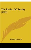 Realm Of Reality (1922)