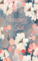 NLT Inspire FAITH Bible, Filament Enabled Edition, Floral: The Bible for Coloring & Creative Journaling