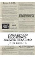 Voice of God Recordings - BECAUSE HE SAID SO