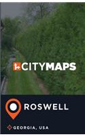 City Maps Roswell Georgia, USA