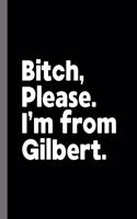 Bitch, Please. I'm From Gilbert.: A Vulgar Adult Composition Book for a Native Gilbert, Arizona AZ Resident