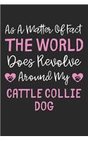 As A Matter Of Fact The World Does Revolve Around My Cattle Collie Dog