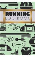 Running Log Book: Running Personal Training Workout Fitness Journal Log Book