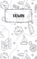 Taiwan: Ruled Travel Diary Notebook or Journey Journal - Lined Trip Pocketbook for Men and Women with Lines