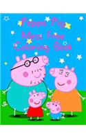 Peppa Pig Mess Free Coloring Book: Peppa Pig Mess Free Coloring Book. Color Wonder Peppa Pig Coloring Book Pages & Markers, Mess Free Coloring, Gift for Kids. 25 Pages - 8.5" x 11"