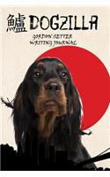Dogzilla Gordon Setter Writing Journal