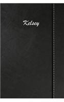 Kelsey: Blank Cookbook Recipes & Notes Featuring 120 Pages 6x9 Simulated Leather Cover