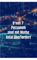 9 Von 7 Personen Sind Mit Mathe Total Überfordert