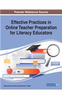 Effective Practices in Online Teacher Preparation for Literacy Educators