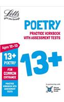 Letts 13+ Poetry - Practice Workbook with Assessment Tests
