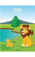 Lions Coloring Book 1 & 2