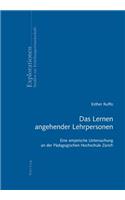 Das Lernen Angehender Lehrpersonen
