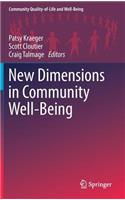 New Dimensions in Community Well-Being