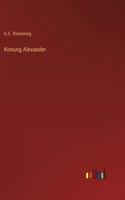 Konung Alexander