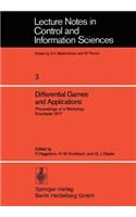 Differential Games and Applications