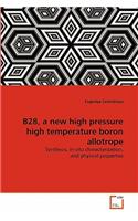 B28, a new high pressure high temperature boron allotrope