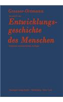 Grundriß Der Entwicklungsgeschichte Des Menschen