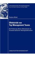 Effektivität Von Top Management Teams