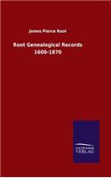 Root Genealogical Records 1600-1870