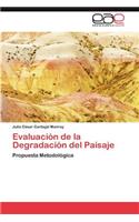 Evaluacion de La Degradacion del Paisaje