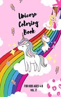 Unicorn Coloring Book