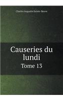 Causeries du lundi Tome 13: (French)
