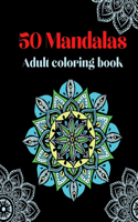 50 Mandalas Adult coloring book