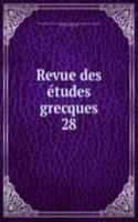 Revue des etudes grecques