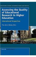 Assessing the Quality of Educational Research in Higher Education