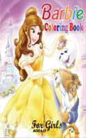 Barbie Coloring Book for Girls Ages 8-12