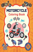 Motorcycle Coloring Book