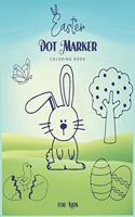 Easter Dot Marker Coloring Book For Kids
