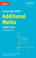 Cambridge Igcse(tm) Additional Maths Student's Book