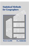 Statistical Methods for Geographers